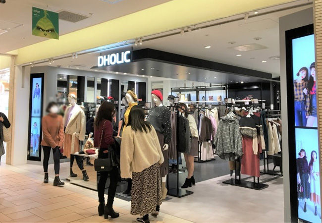 日本店舗を持つ韓国ファッションブランド
